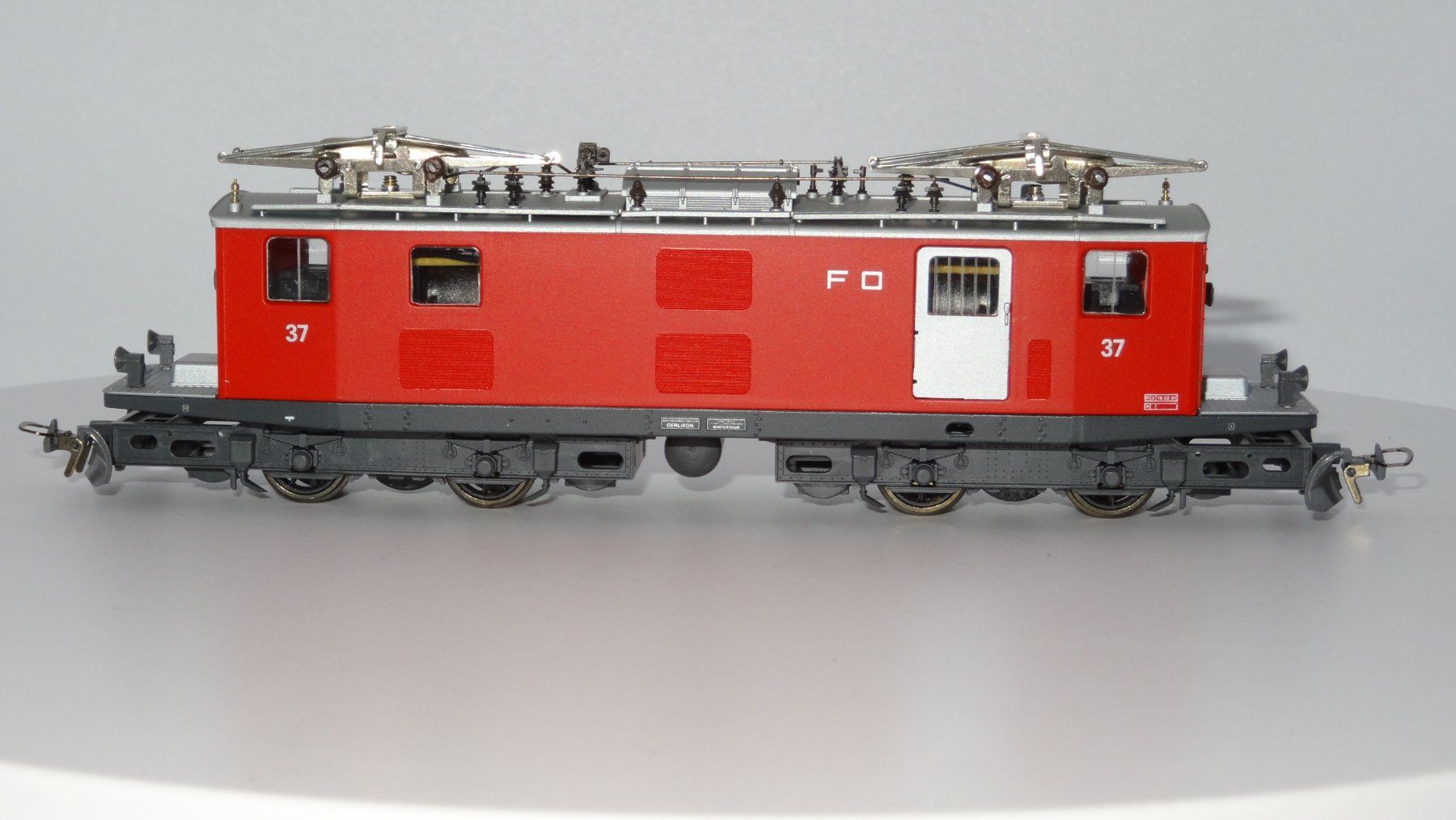 Bemo 1261 217, FO, Zahnradlokomotive, HGe 4/4 I, Nr: 37, NEU (Neu