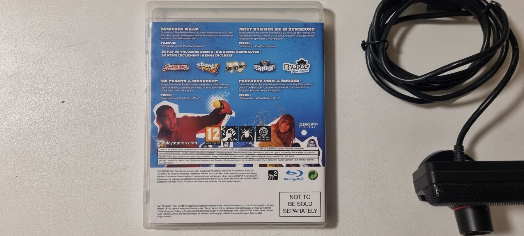 Sony Giochi: PS3 PlayStation 3 Kamera + Move Starter Disc – Usato da Birsfelden venduto da val_d9c2 2
