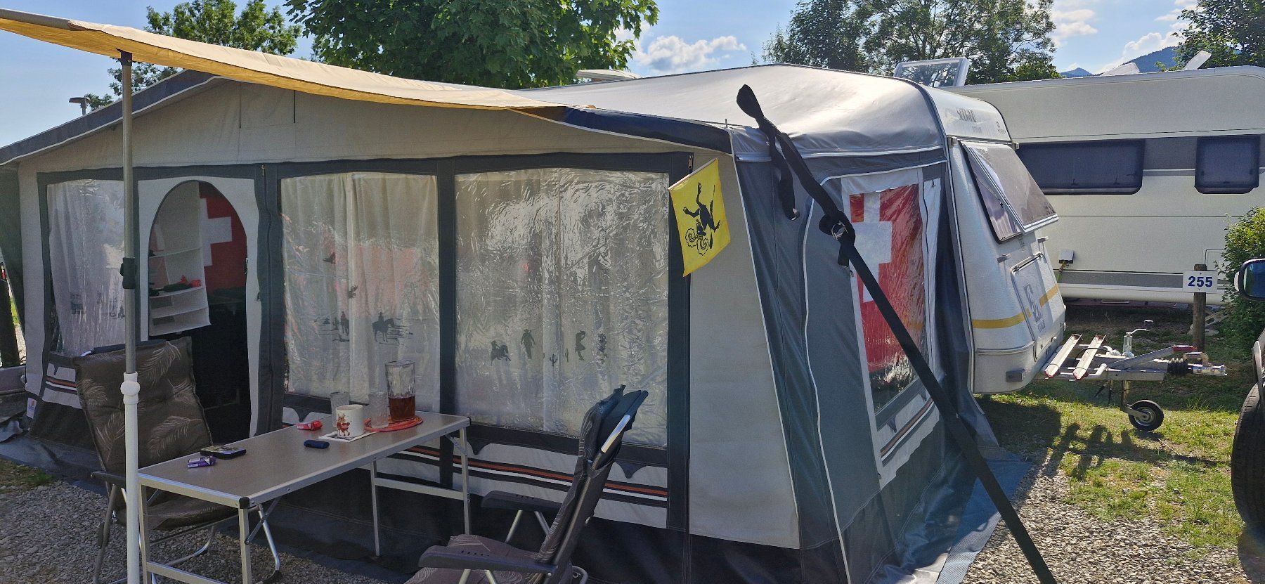Rimorchi: Wohnanhänger Knaus Südwind 530TK, gebraucht – Usato da Gächlingen venduto da Open-Heart-Cowboy 2