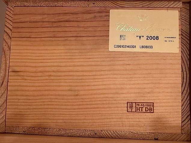 Vino: Chateau Yquem Y 2008 – Usato da Porza venduto da Marti24