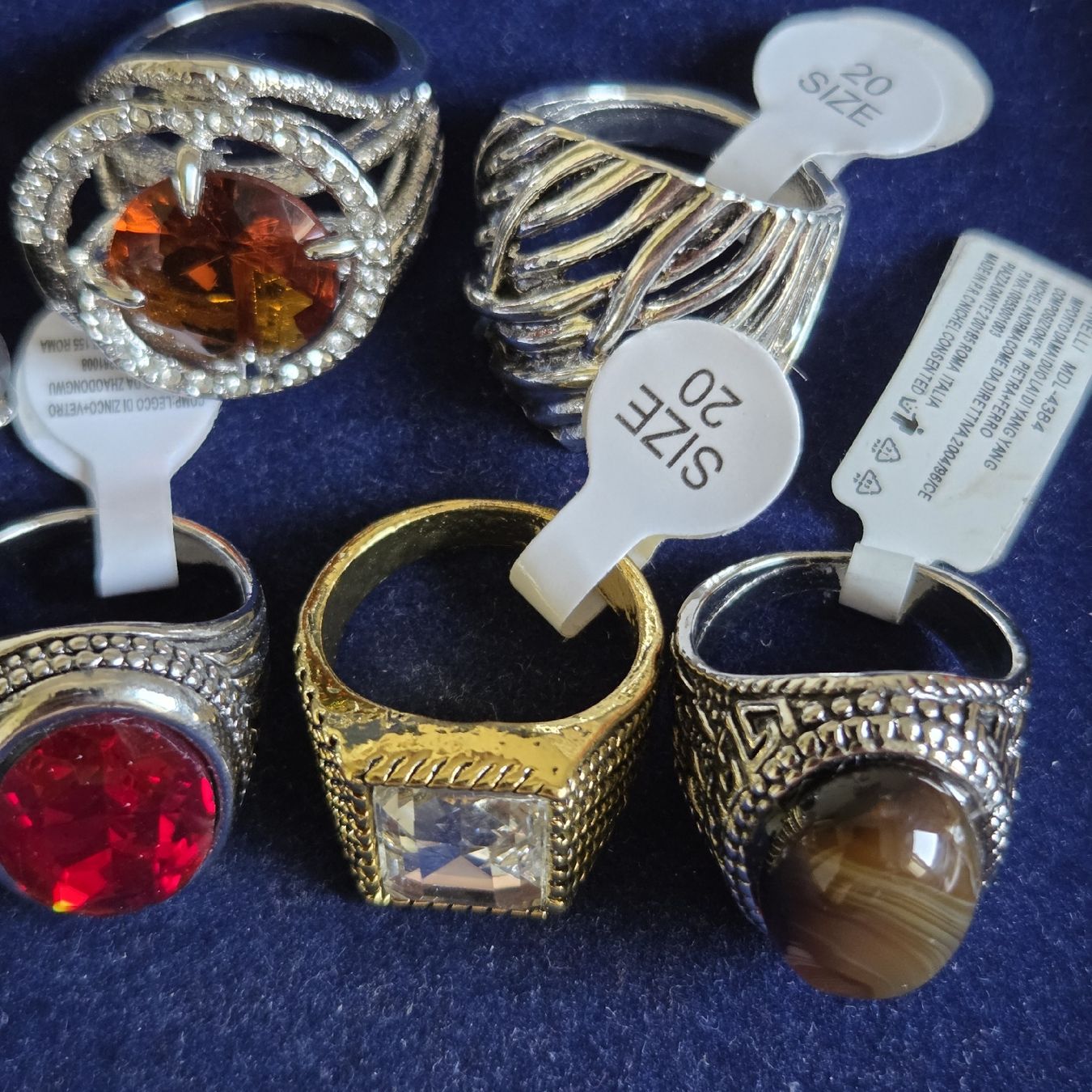 Sonstiger Schmuck: 7 Neue Top Ringe.. – Neu (gemäss Beschreibung) aus Stans von Ducati16 1