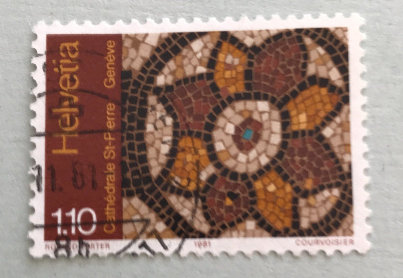 Tutti i francobolli: Nr.659 mit Stempel Kathedrale St-Pierre,Genf 1981  – Usato da Aarau venduto da Billa007