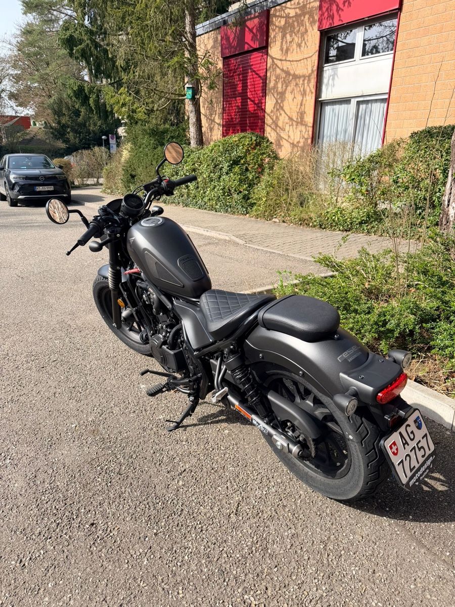 Honda Chopper: Honda Rebel 500 Black Edition – Usato da Rheinfelden venduto da zilif01 2