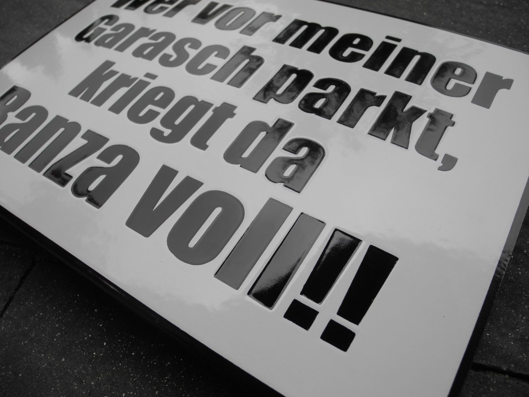 Insegne: WARNUNG!! EMAILSCHILD – Nuovo (secondo la descrizione) da Reinach AG venduto da Huckleberrysix 2