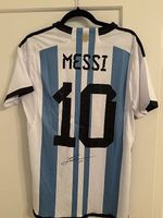 Autogramm Leo Messi trikot argentinien icons Zertifikat