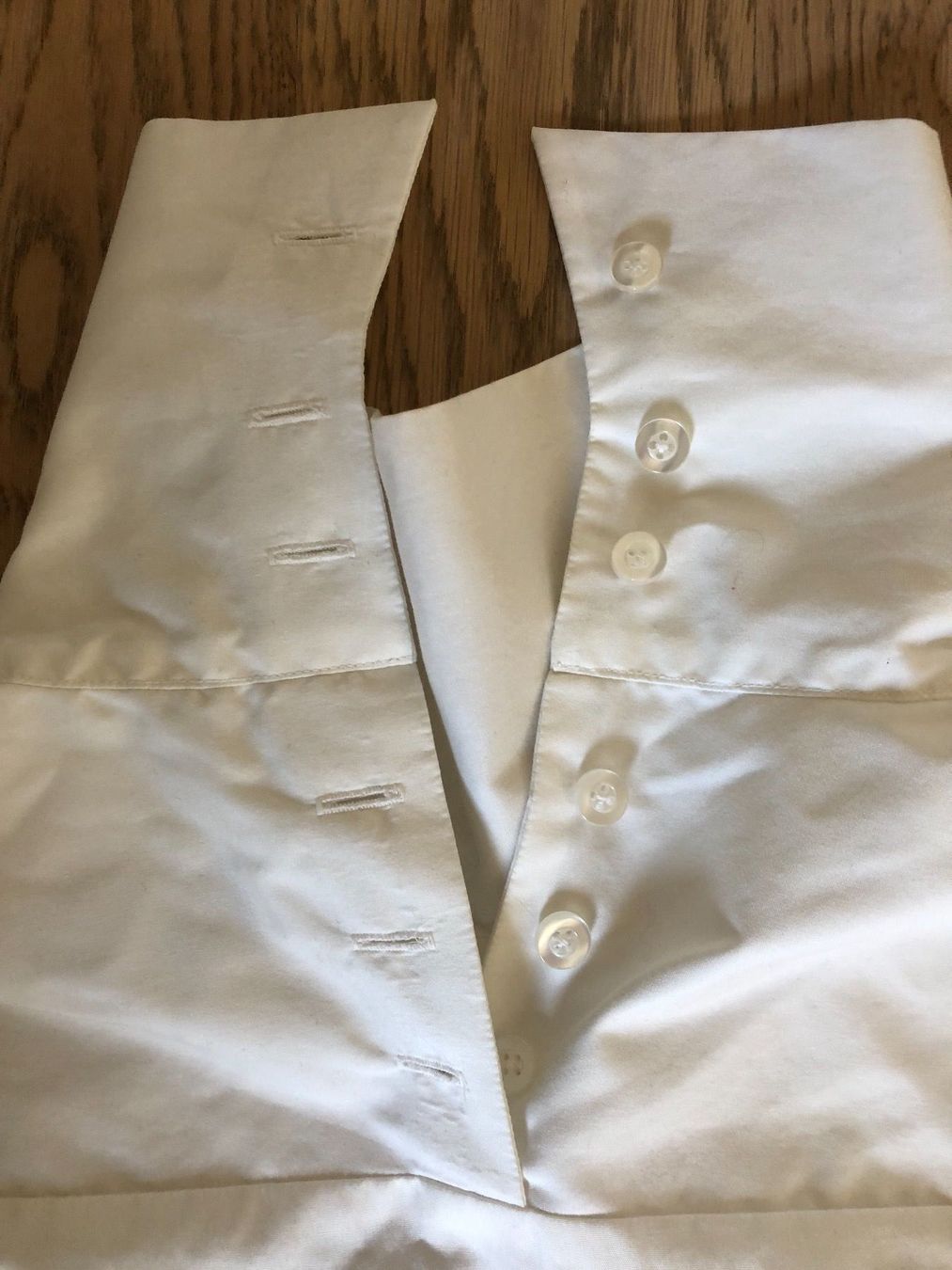 Camicette: Weisse Bluse mit grossem Kragen Gr.S – Usato da Bonstetten venduto da Audreystyle 5