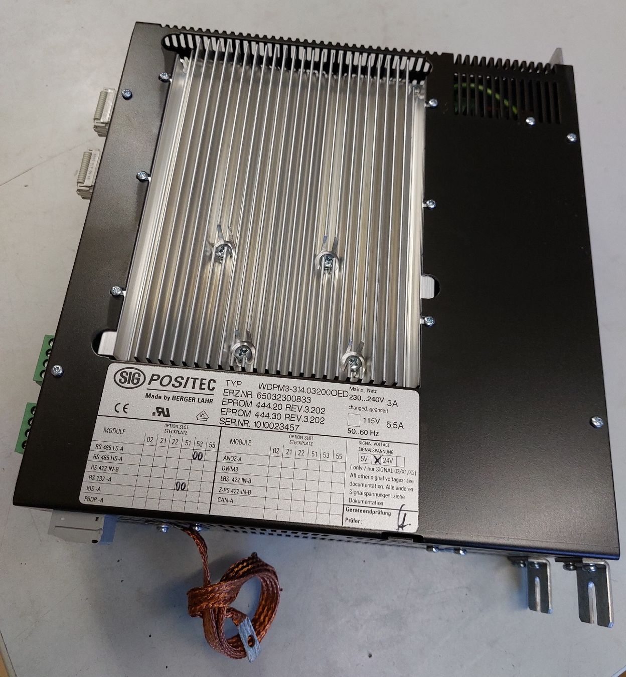 Sistema di controllo: Multi-Achs-Controller WDP3-314 von Berger und Lahr – Usato da Azmoos venduto da wiesenduenger 1