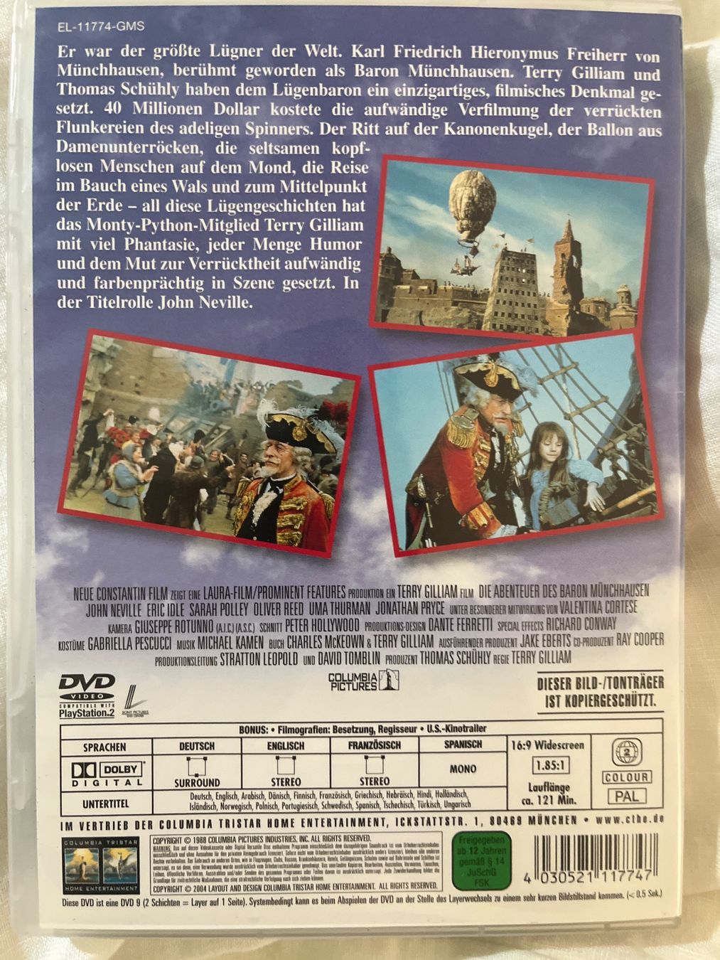 Alle DVDs: Die Abenteuer des Baron Münchhausen – Gebraucht aus Basel von patku79 1