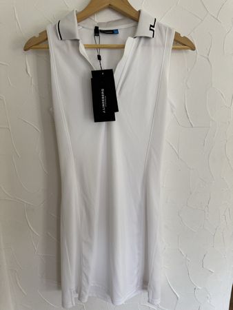 J.Lindeberg Golf Kleid Louze, Weiss, Gr. M, eher S