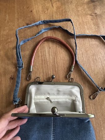 Coole Jeans Retro Handtasche, Vintage- Stil, neu