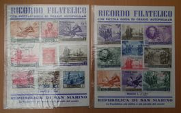 1949-52 San Marino, Touristen Briefmarken
