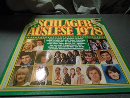 Schallplatte Schlager Auslese 1978