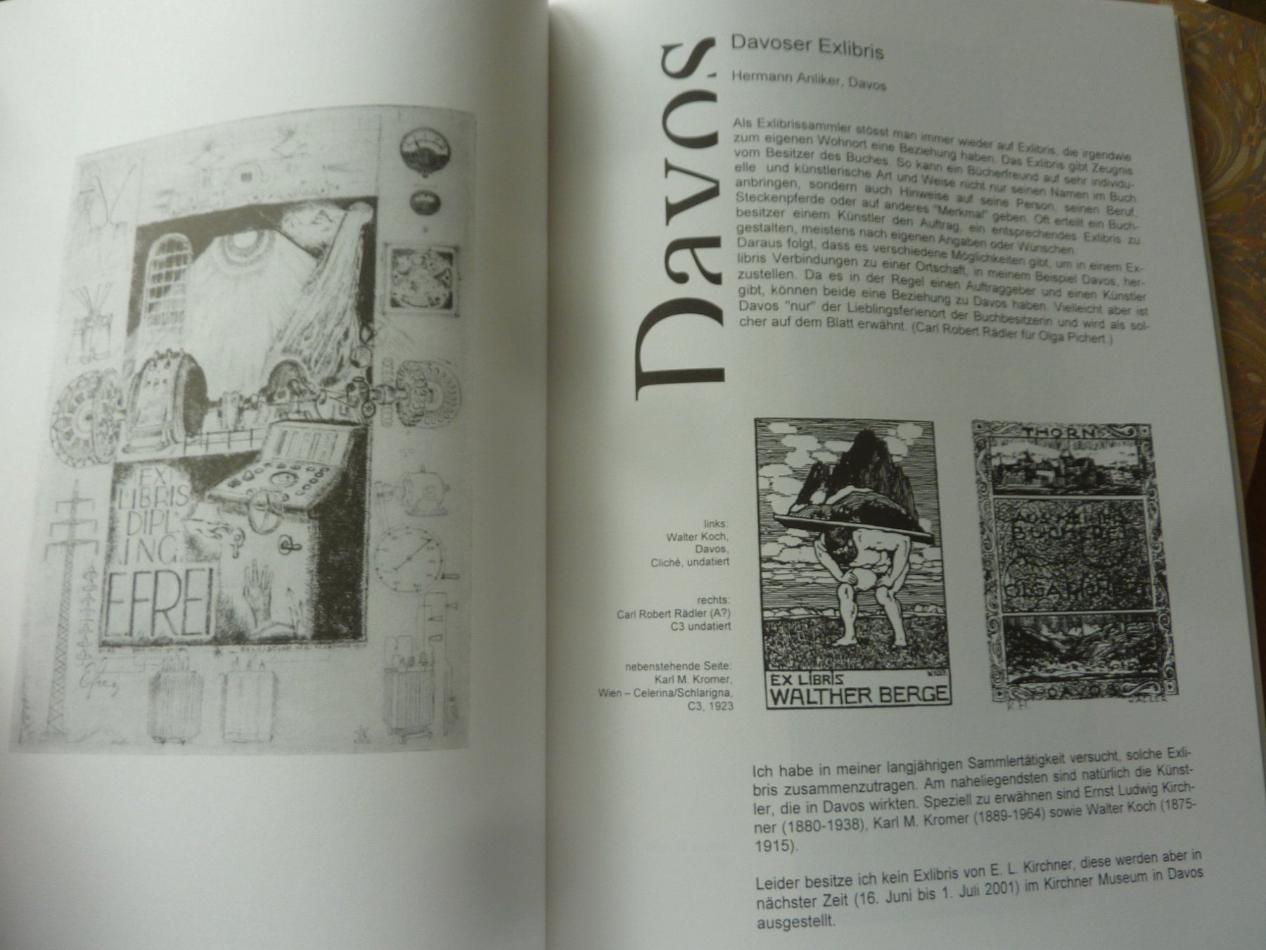 Libri: EXLIBRIS BUCHEIGNERZEICHEN KLEINGRAPHIK JAHRESSCHRIFT41/2001 – Usato da Zürich venduto da Rrehsuah 7