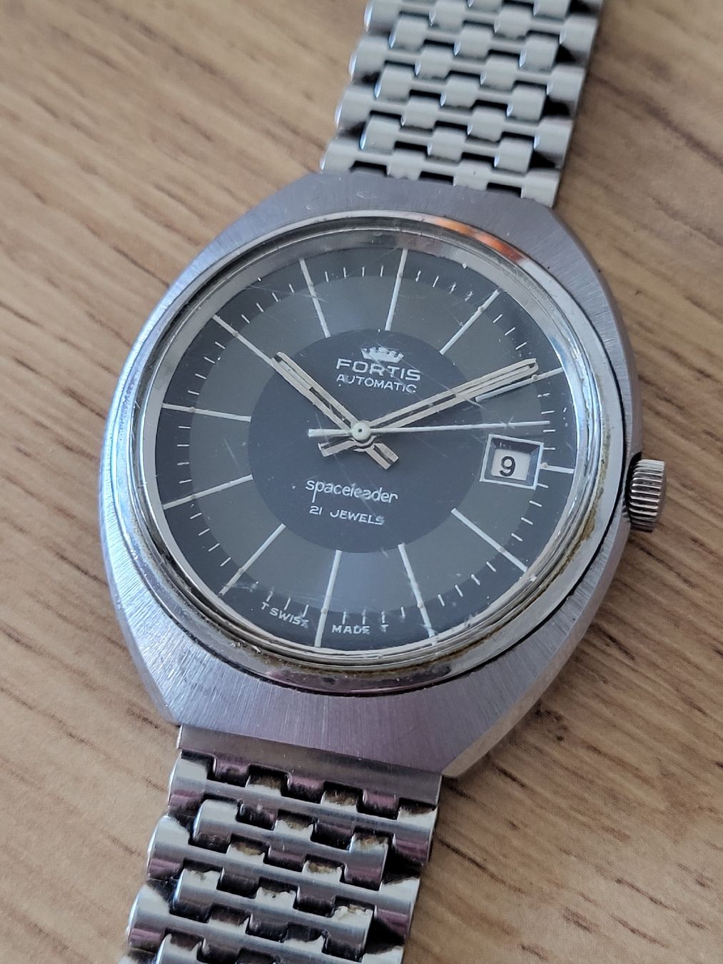 Fortis Uhren: Fortis Spaceleader Automatic Vintage, Top Zustand! – Gebraucht aus Allschwil von Uhrenbinz 2