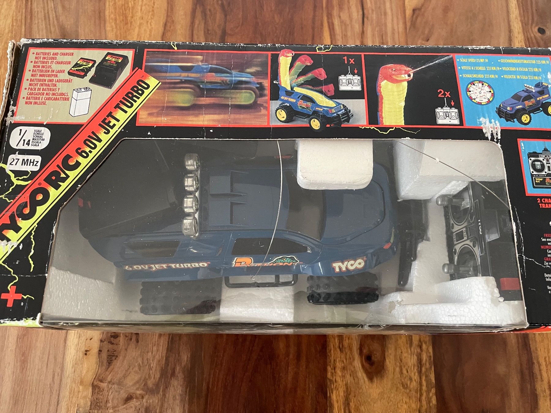 Tyco RC Modellbau: R/C Tyco 1990s Python Komplett – Gebraucht aus Schliern b. Köniz von  1