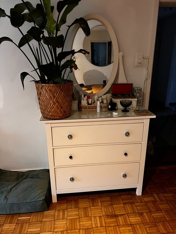 Ikea Hemnes kommode mit Spiegelaufsatz Kaufen auf Ricardo