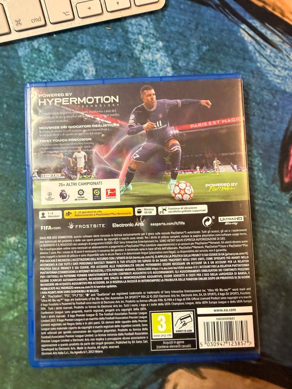 Sony Giochi: FIFA 22 Sony Playstation 5 – Usato da Giubiasco venduto da Ticinerd 1