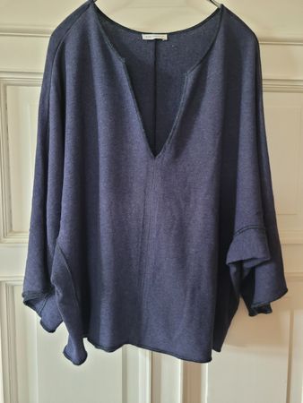 Blue Lemon Pullover Softest Cover Up Oversized. XS/S.