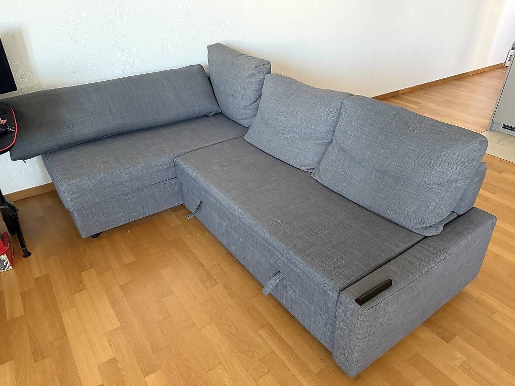 Divani: IKEA FRIHETEN Ecksofa / Schlafsofa grau – Usato da Rorschach venduto da ber_sz72