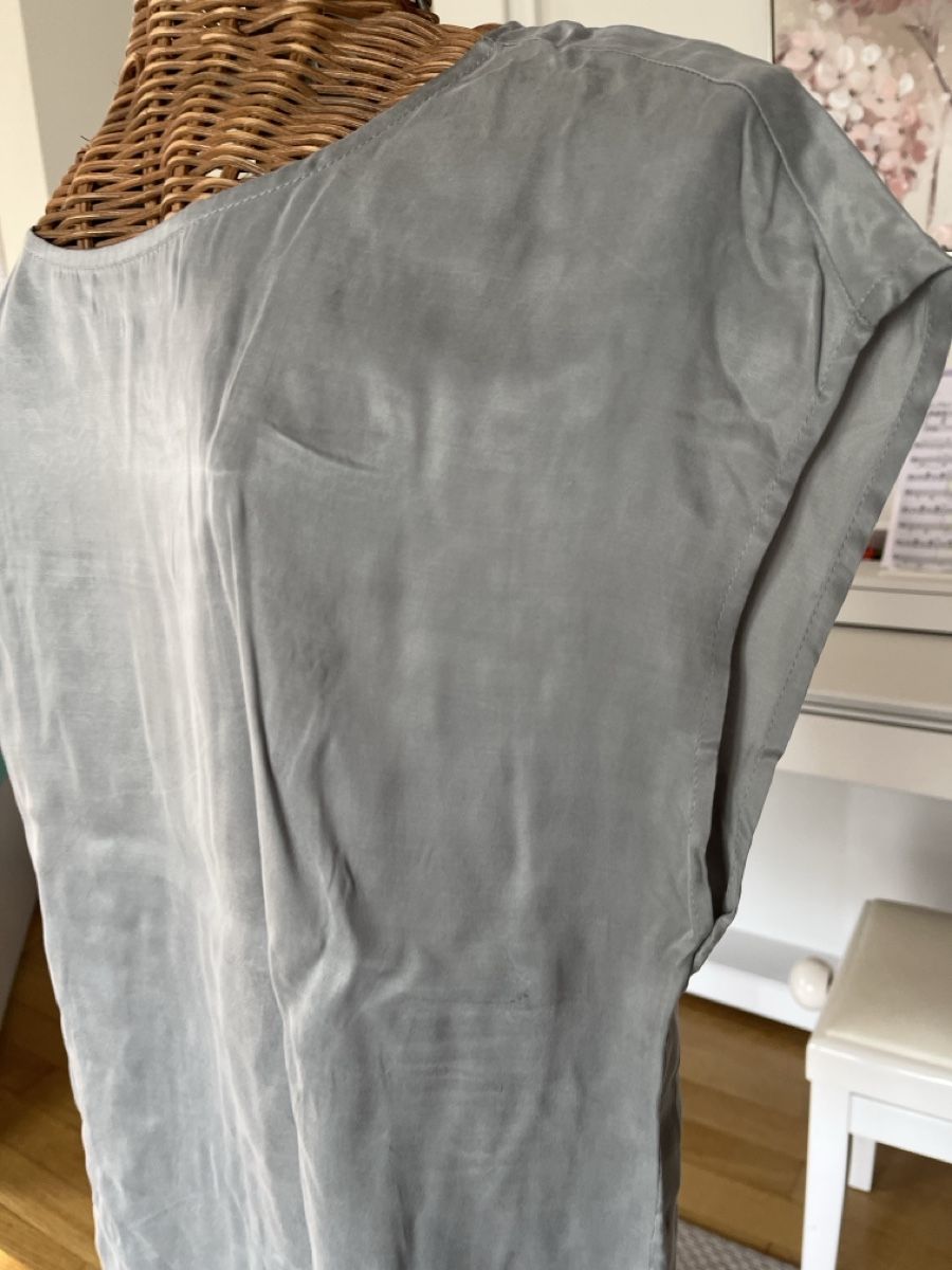 Tops: Top mit Spitze, grau-blau, Vaya, 36, neu – Gebraucht aus Solothurn von Bobesch08 5