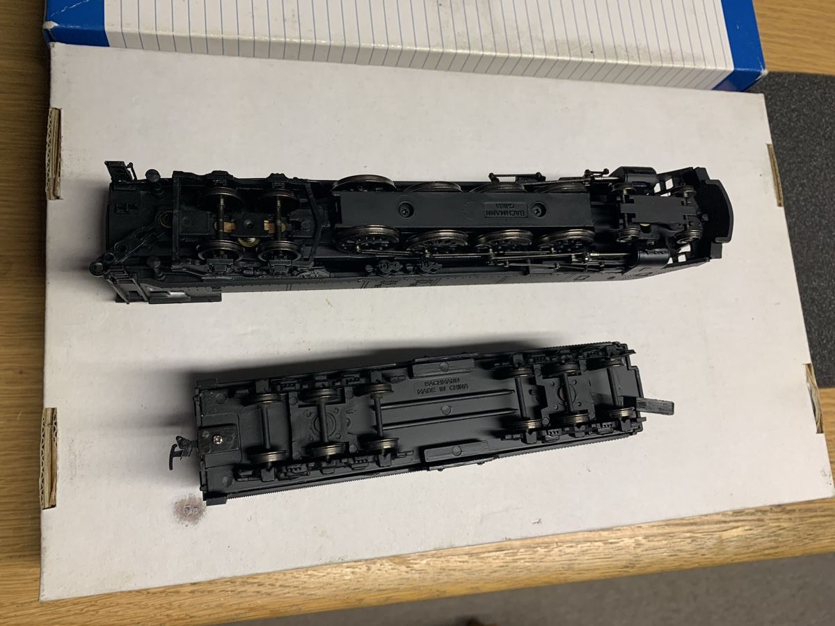 Modelleisenbahnen: Bachmann USA Dampflok DC,analog,Black Silver,H253 – Gebraucht aus Winden von EmilNeu 7