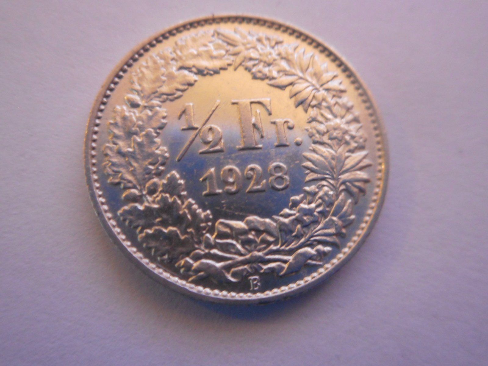 Tutti le monete: 50 Rp. 1928 silber  vorz – Usato da Kriegstetten venduto da pizlad2010 1