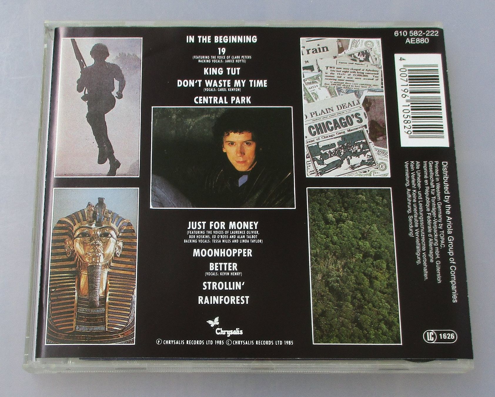 CD: PAUL HARDCASTLE - 19 - 1. Ausgabe 1985 – Usato da Wattwil venduto da Muriel11 1