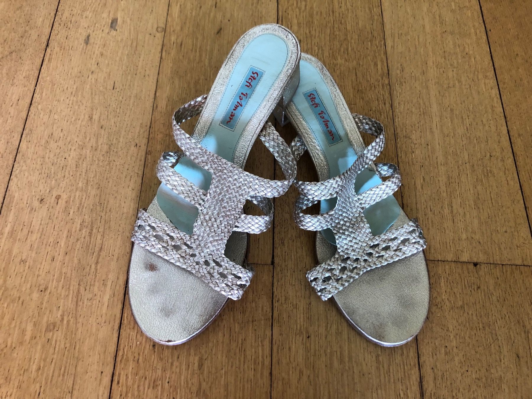 Stefi Talman Scarpe da donna: STEFI TALMAN Silber Echtleder! WUNDERSCHÖN! Gr 39.5 – Usato da Bern venduto da Etzy