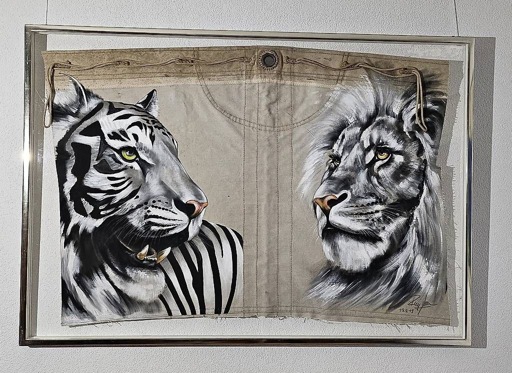 Poster & Bilder: Rolf Knie "Löwe und Tiger" >ORIGINAL< – Gebraucht aus Kriens von Chilimaus0