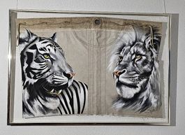 Rolf Knie "Löwe und Tiger" >ORIGINAL<