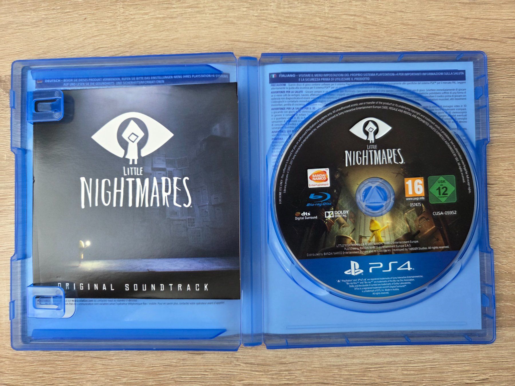 Giochi: Little Nightmares (Multilanguage) + Soundtrack CD - PS4 – Usato da Carouge GE venduto da Gasco 2