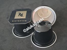 50 leere Nespresso Alukapseln Ristretto gereinigt Basteln ♻️