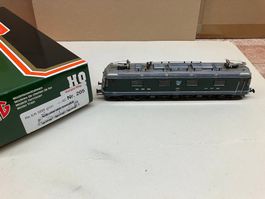 Hag 205 SBB Re 6/6 11661 grün "Gampel Steg", H0 WS AC Analog
