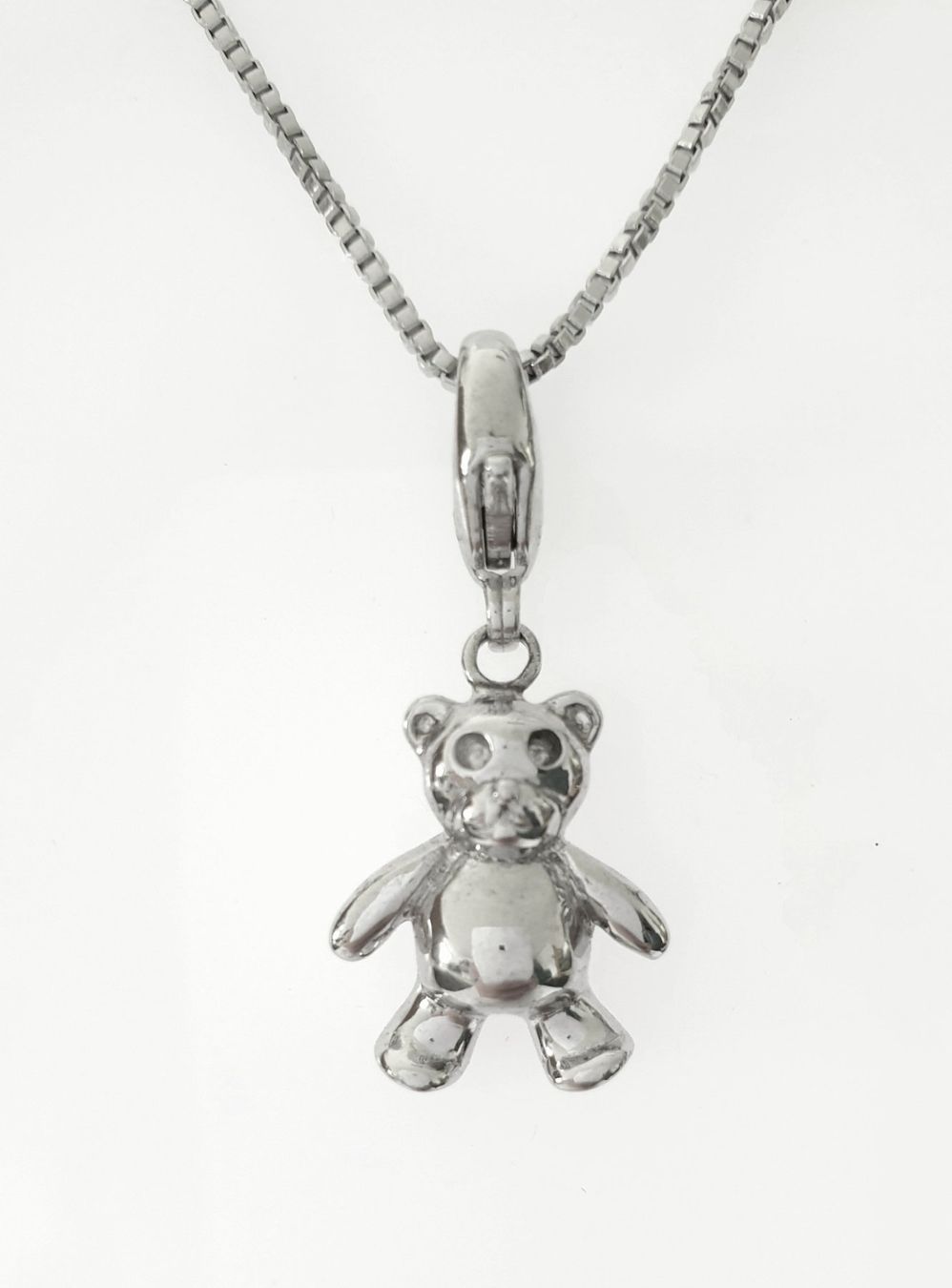 Pendentifs: Süsser "Teddybär" Charm Silber 925 - Neu – Neuf avec emballage d'origine à Uetikon am See par Coralreef 1