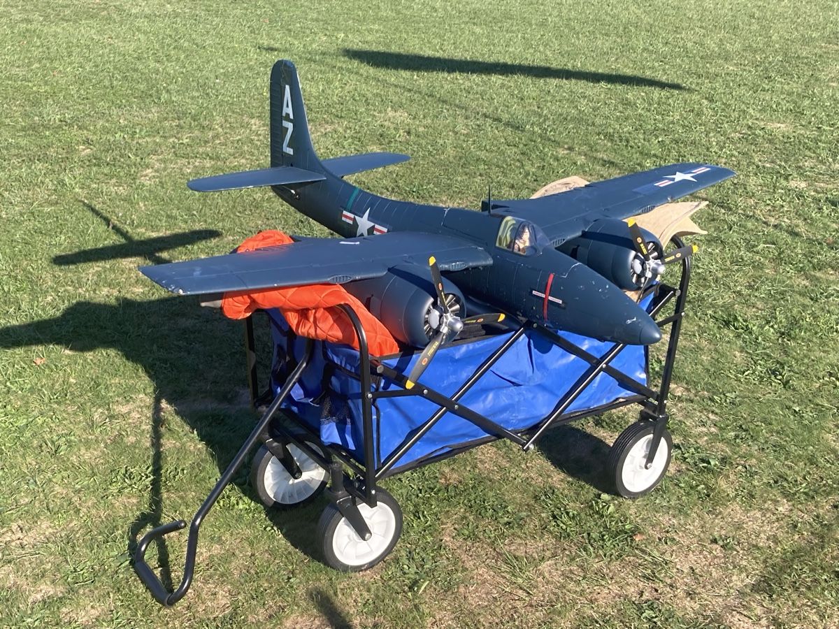 Modellismo RC: RC Flugmodell Grummen Tiger Cat – Usato da Belp venduto da Cikarus 4