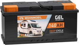 EXAKT GEL Wohnmobil Batterie 140Ah 12V