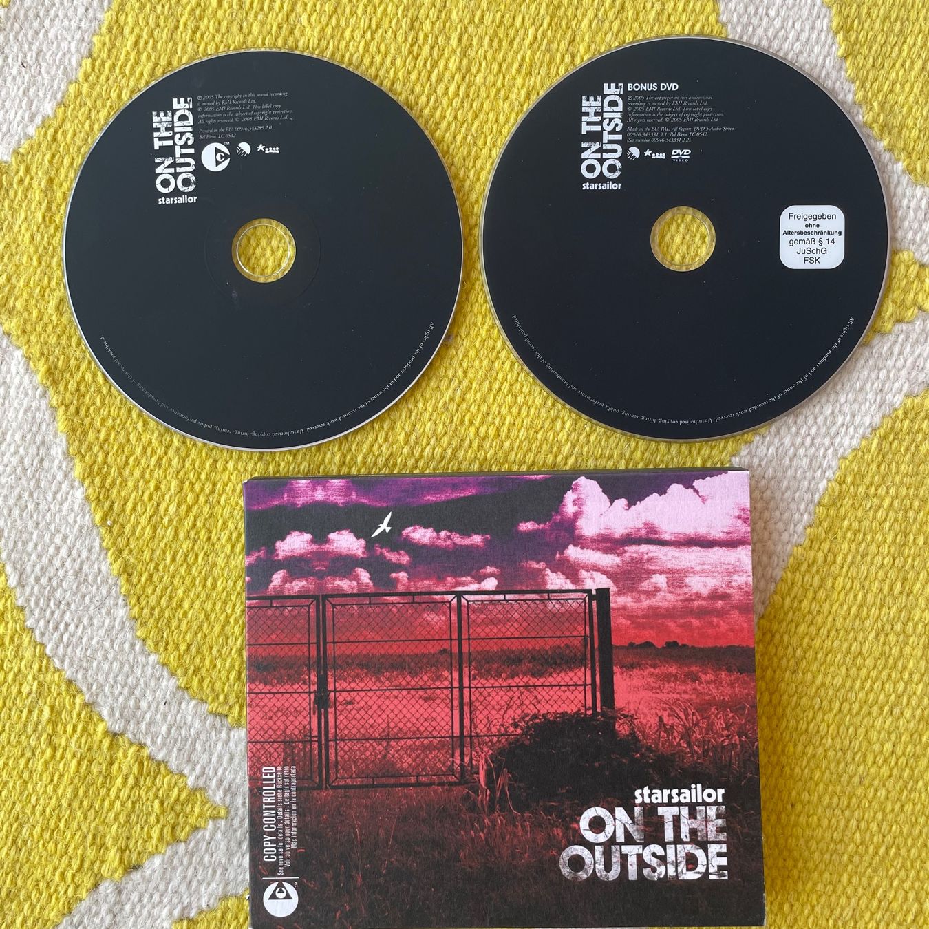 CD: STARSAILOR-CD+DVD ON THE OUTSIDE – Usato da Rorschacherberg venduto da CD-Roli