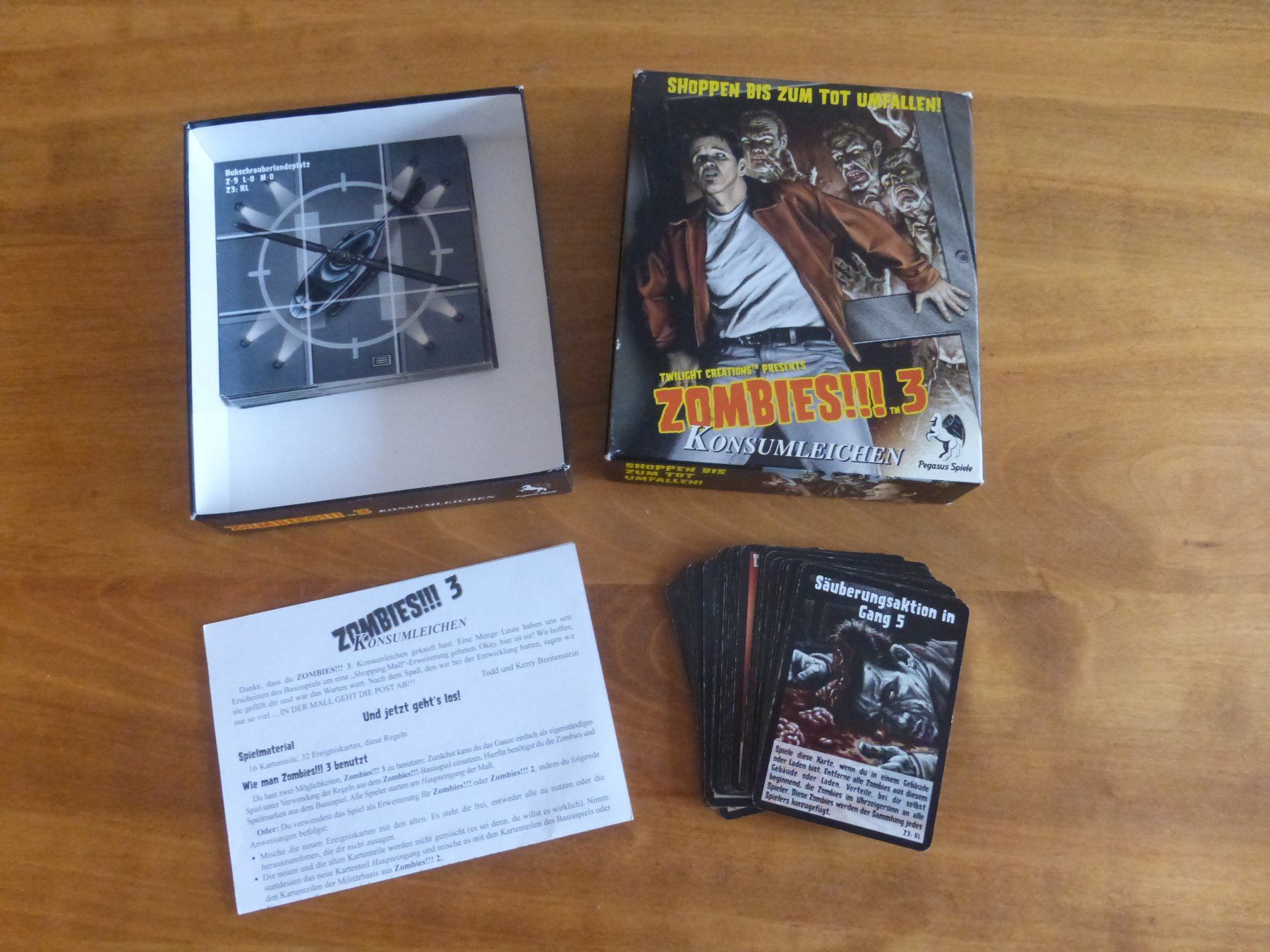 Giochi: Zombies!!! Brettspiel Tabletop Game – Usato da Zumikon venduto da psisound 3
