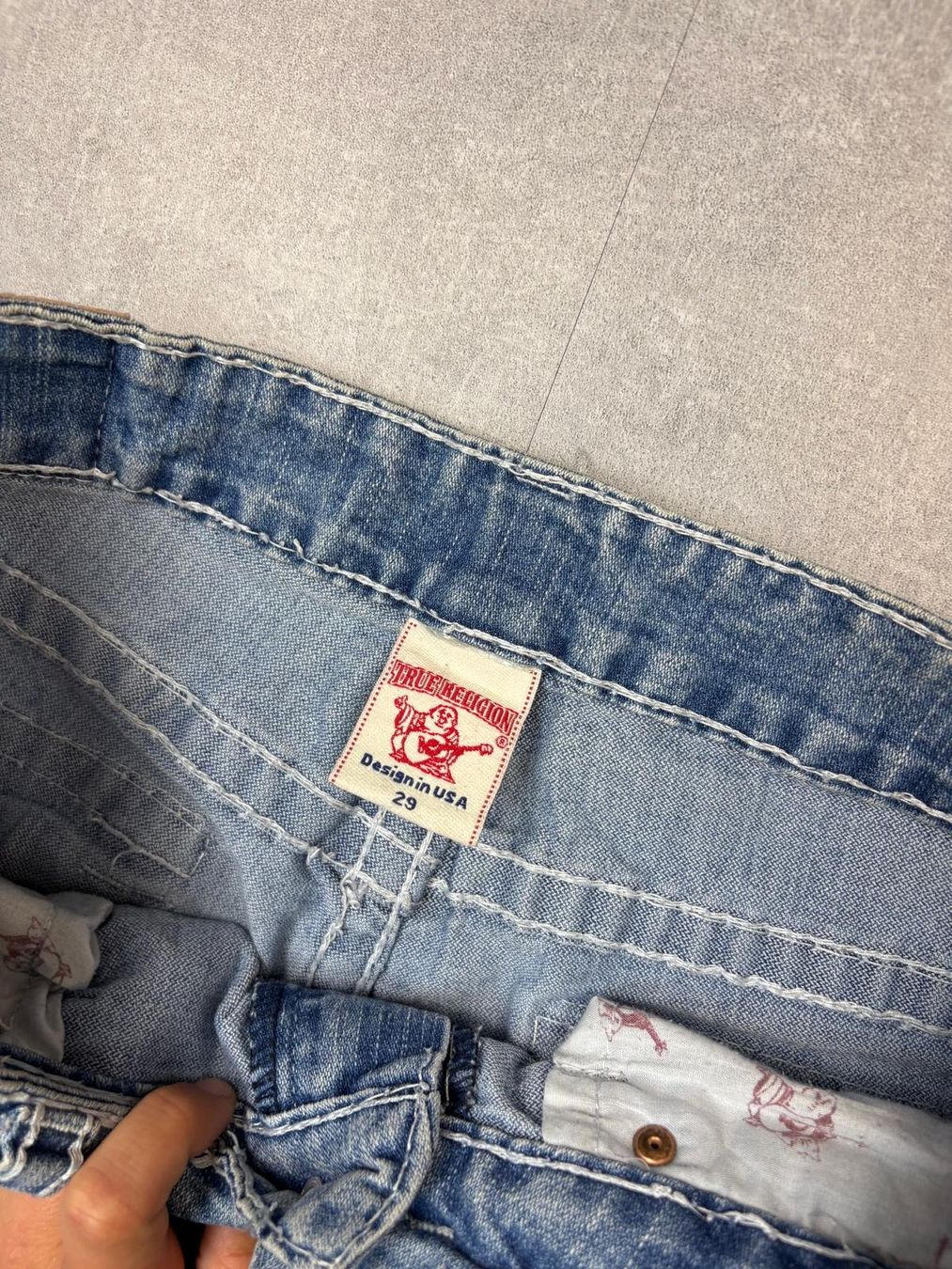 True Religion Jeans: True Religion Bootcut Flared Jeans - Grösse M/29 – Nuovo (secondo la descrizione) da Werdenberg venduto da hase.vintage 4