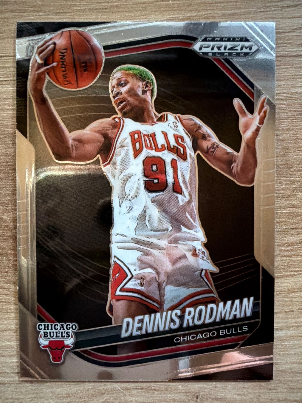 Nba Carte collezionabili: NBA Dennis Rodman Prizm Black 24/25 – Usato da Netstal venduto da Clutch79Cardz