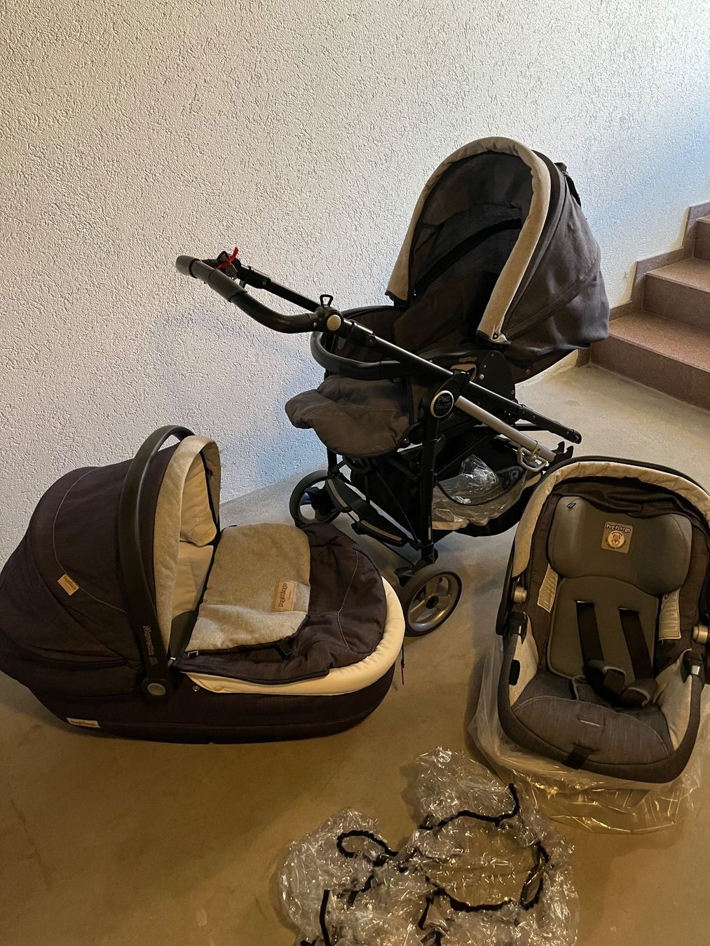 Carrozzine: Peg Perego Kinderwagen Trio – Usato da Dietikon venduto da Fagiola 3
