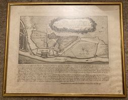 Plan einer Attacke, Zürich, 1779, gerahmt