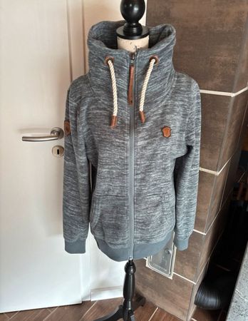 Naketano Fleecejacke grau Damen XL