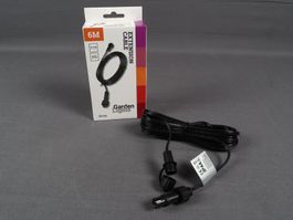 GARDEN LIGHTS 6m Verlängerungs Kabel 12 volt