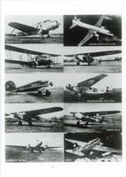 Schweiz  CH -   10 Flugzeuge DC 3, Fokker, Convair, Clark ..