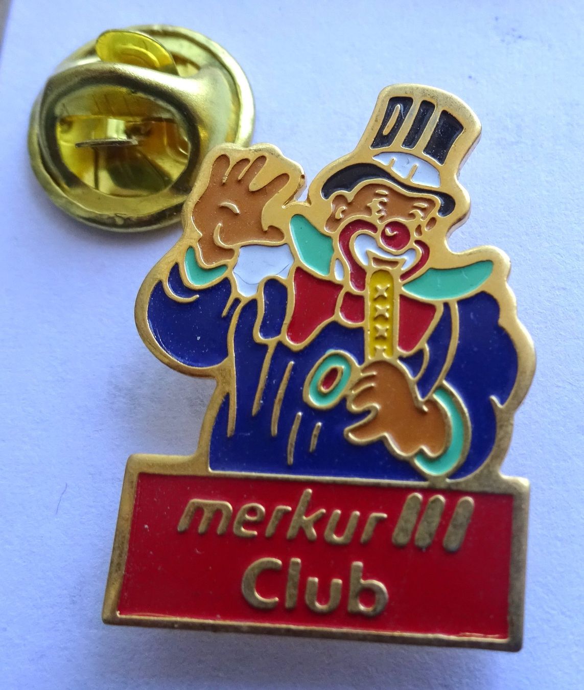 Placchette & Badge: Pin Merkur Kaffee Clown – Usato da Utzenstorf venduto da BUtter81