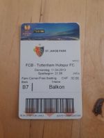 FCB - Tottenham, Ticket vom 11.04.2013, Top Erinnerung!