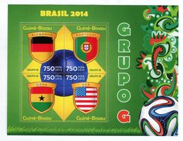 Block "Fussball". Guinea-Bissau.