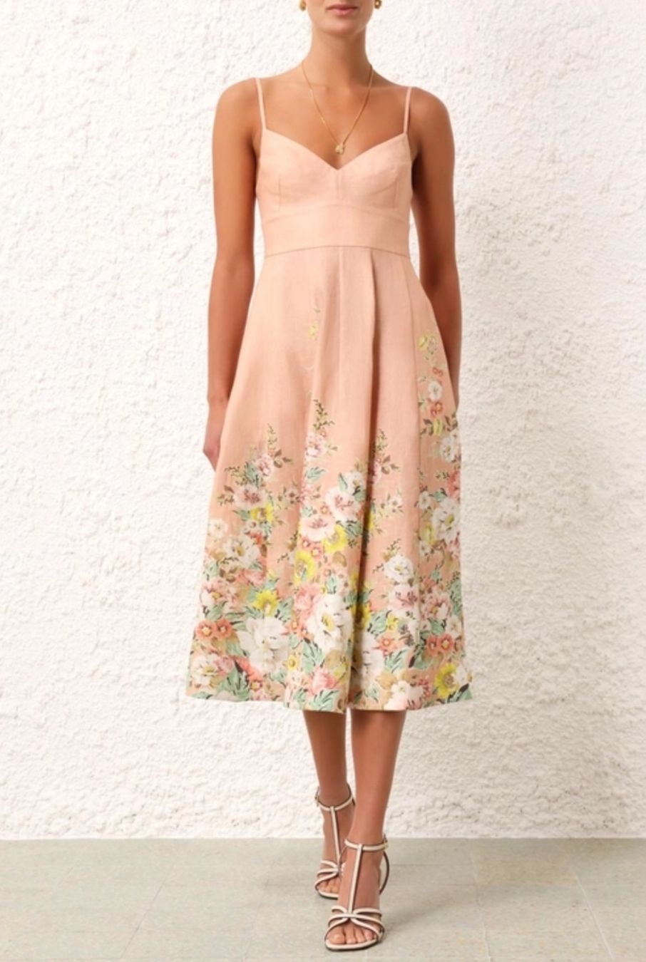Zimmermann Vestiti: Zimmermann Floral Elegant Midi Dress – Usato da St.Josefen venduto da lop_lh8d 1