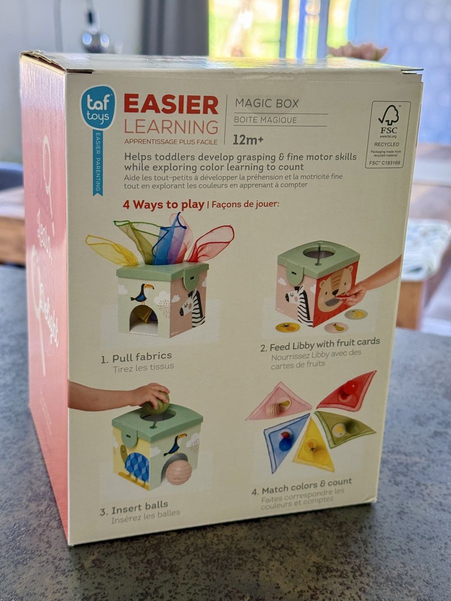 Giochi: Taf Toys Magic Box Lernspielzeug – Nuovo (secondo la descrizione) da Elsau venduto da fanni.nagy 1